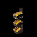 1x3 Countertop Display - Modern Bar